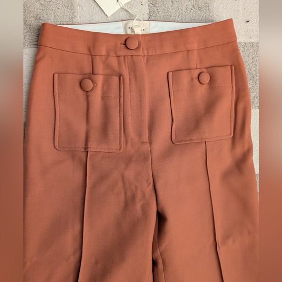 Sezane Dan Trousers, Rosewood, 34 - Picture 4 of 5